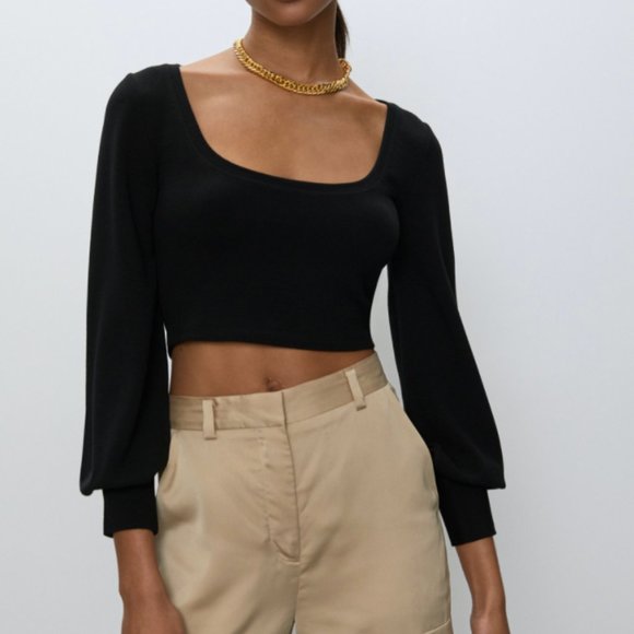 Aritzia Babaton Paxton Longsleeve - Picture 2 of 4